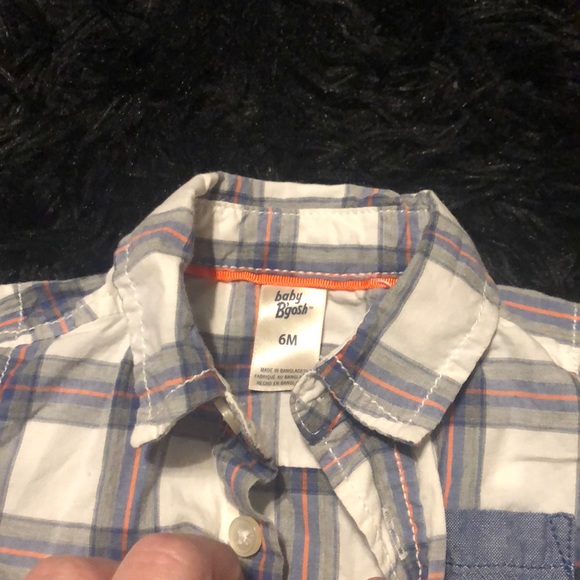 Plaid button down long sleeve EUC - Picture 2 of 2